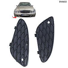 Решетки за халогени на предна броня Mercedes W211 (2003–2006) – DMb822 - Sellzone.bg Решетки за халогени на предна броня Mercedes W211 (2003–2006) – DMb822